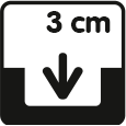 Planteringsdjup: 3 cm