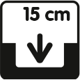 Planteringsdjup: 15 cm