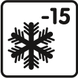 Frostbeständighet: -15 °C